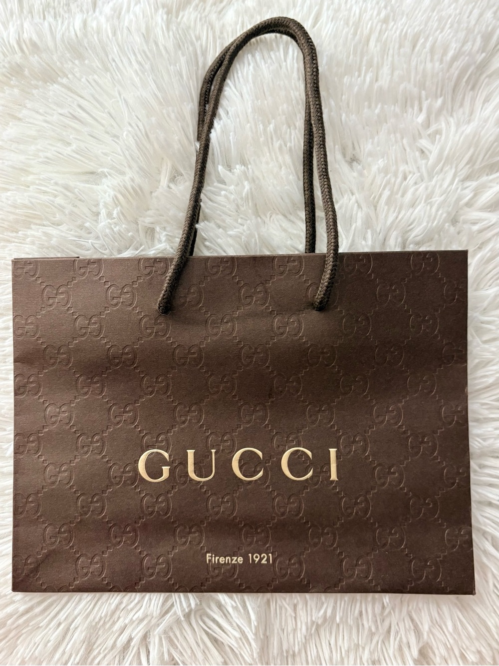 Gucci Brown Bag EMPTY